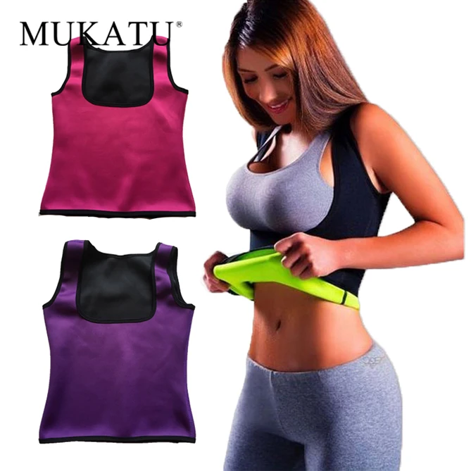 MUKATU new body shaper на бретелях рубашка Для женщин неопрена горячие Корректирующее Бельё для женщин Cami Свитшот Реду Топы корректирующие грудь живот корсет жилет бронежилет