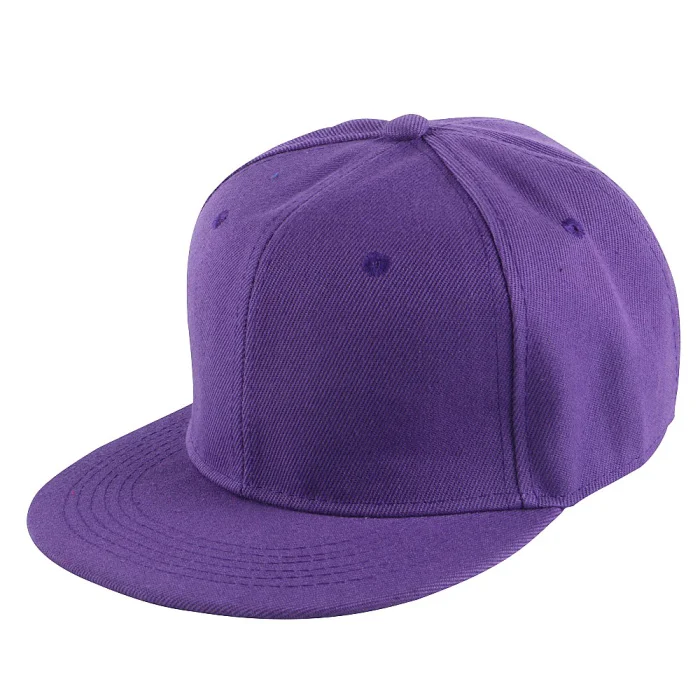 purple Дешевые мужские и женские хип-хоп кепки спортивные бейсболки однотонная шляпа акриловая уличная женская мужская повседневная защелкивающаяся задняя обвязка - Цвет: purple