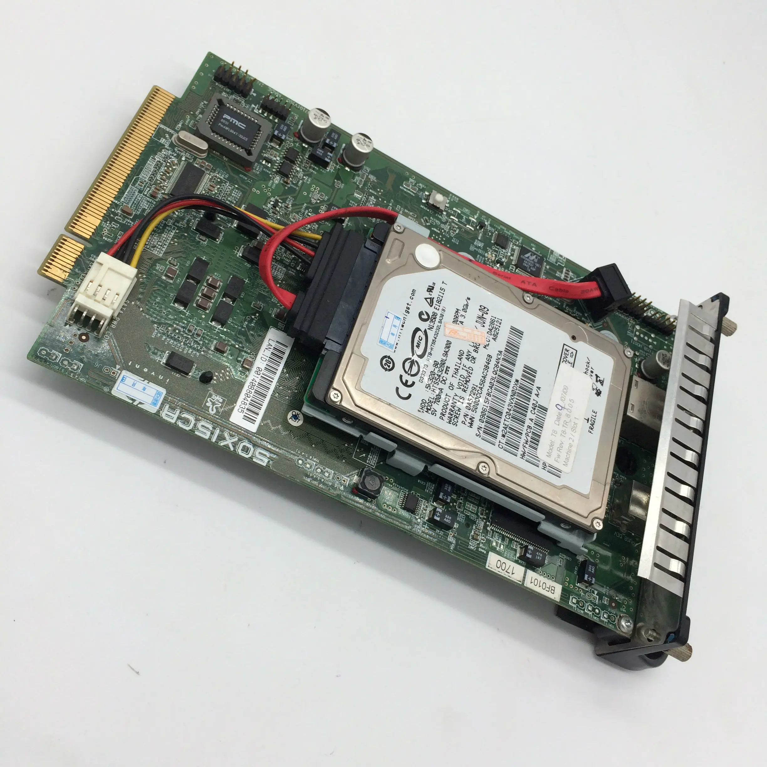 

For HP DESIGNJET T610 Z3200 FORMATTER BOARD with HDD Q6711-60023