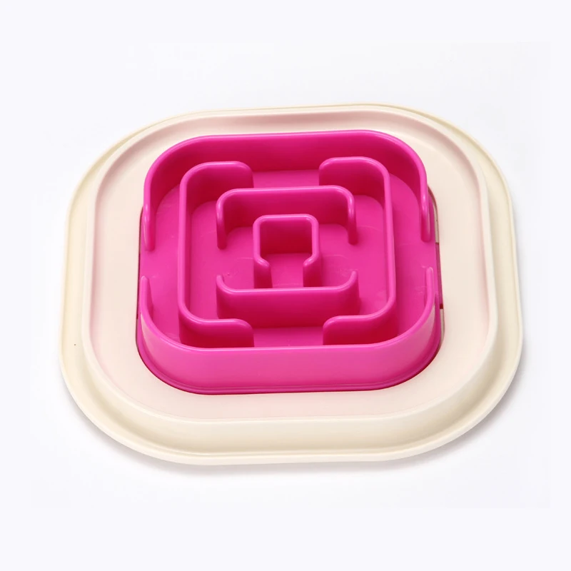 Портативные Миски Для Кормления Собаки еды щенка Замедленное питание кормушка