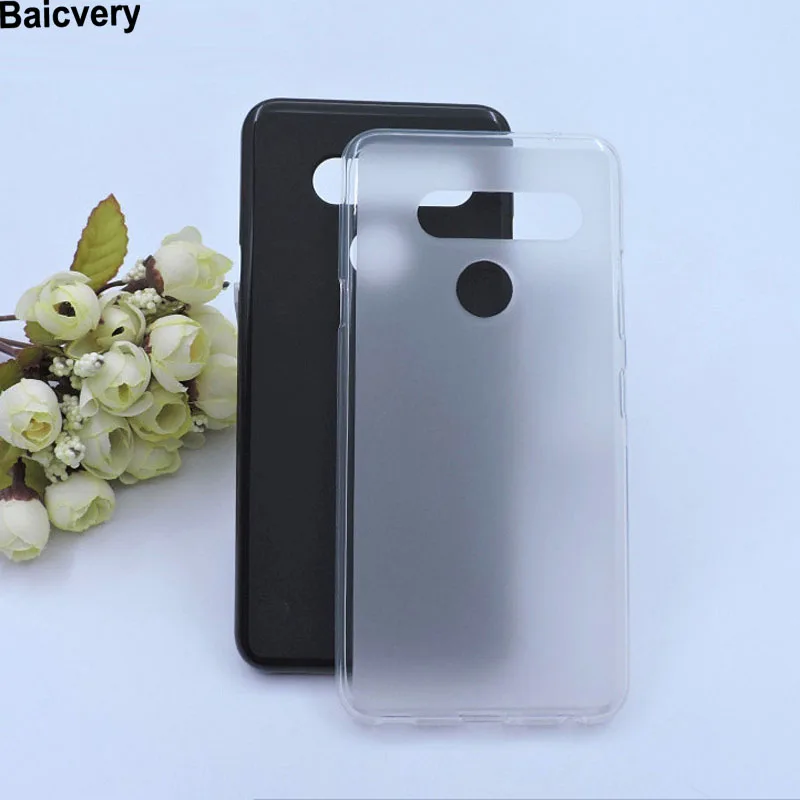 Fashion Back Cover For LG V40 ThinQ Case Soft Silicone TPU Funda LGV40 V 40 |