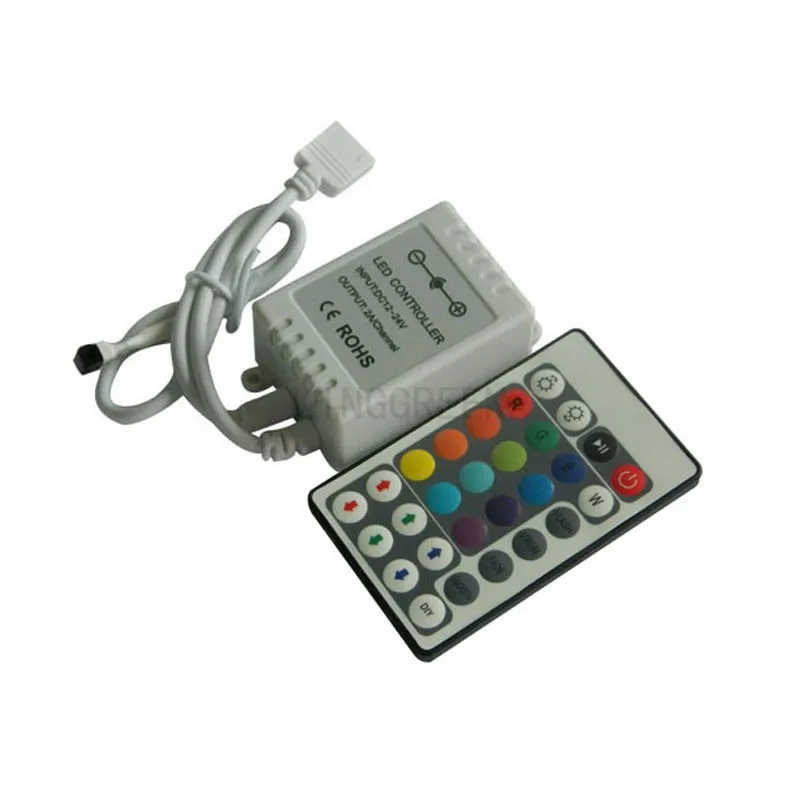 

5X Promotion 28Keys IR remote controller for SMD 3528 5050 RGB LED strip light free shipping