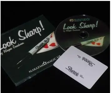 Look Sharp (Gimmick) - Card Magic Accessories Mentalism Tricks For Magicians Easy Funny | Игрушки и хобби