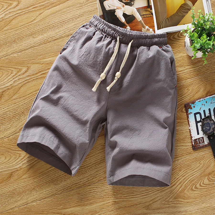 Slim Fit Фитнес Для мужчин s шорты летние Повседневное Хлопок Забавный одежда 2018