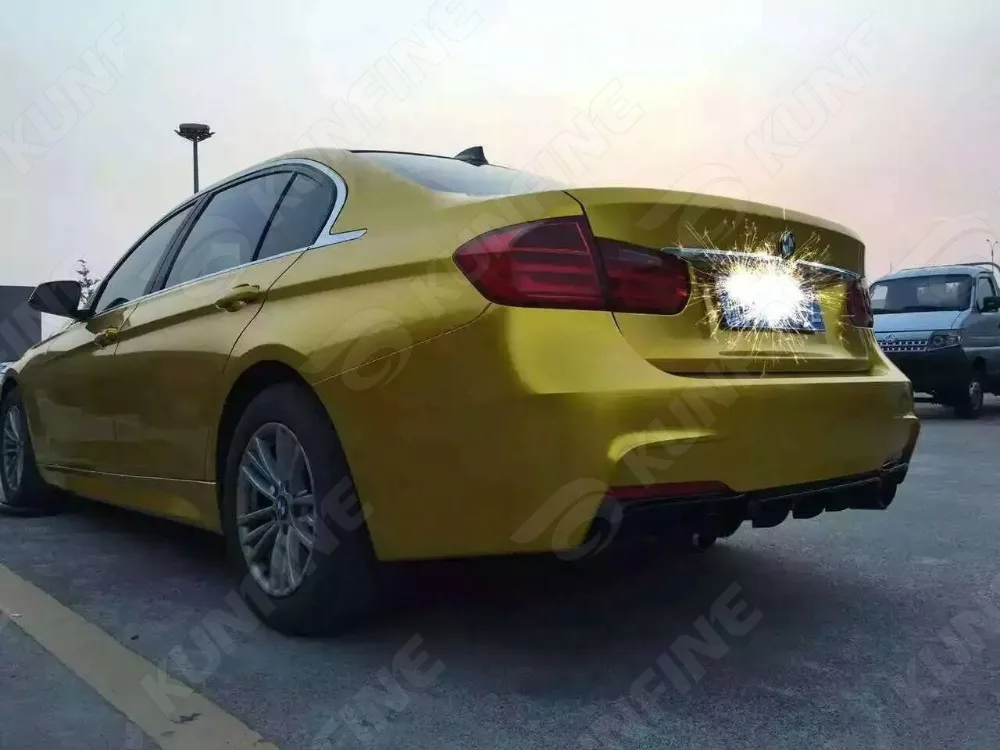 Автомобильный Стайлинг Обёрточная бумага Аврора Gold Car виниловая пленка кузова