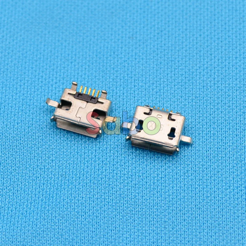 10pcs-micro-usb-5pin-b-type-female-connector-4-fixed-feet-for-mobile-phone-micro-usb-5-pin-charging-socket