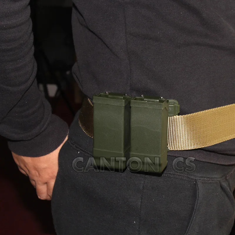 

CQC Style Tactical Quick Double Dual Magazine Mag Pouch Holder Belt Clip For Glock Airsoft Gun Holster Hunting Accessoriy