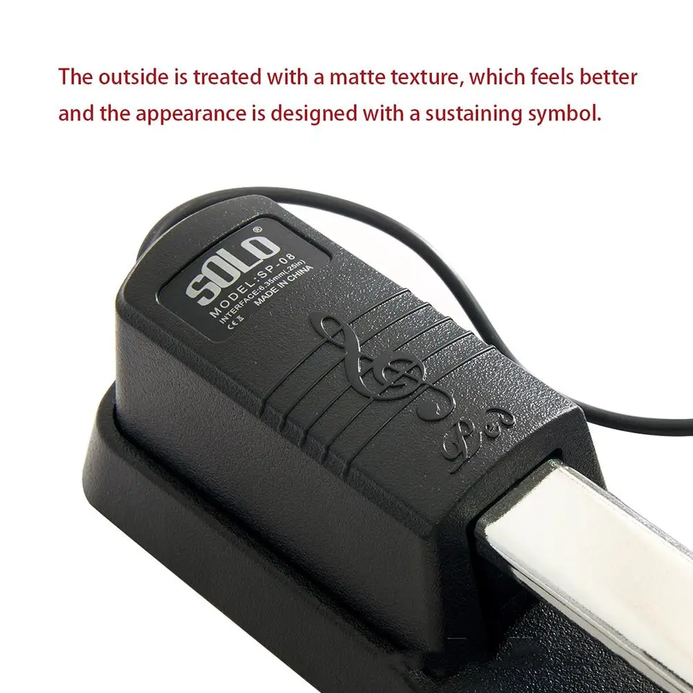 Практичный амортизатор пианино педаль для поддержки MIDI клавиатуры