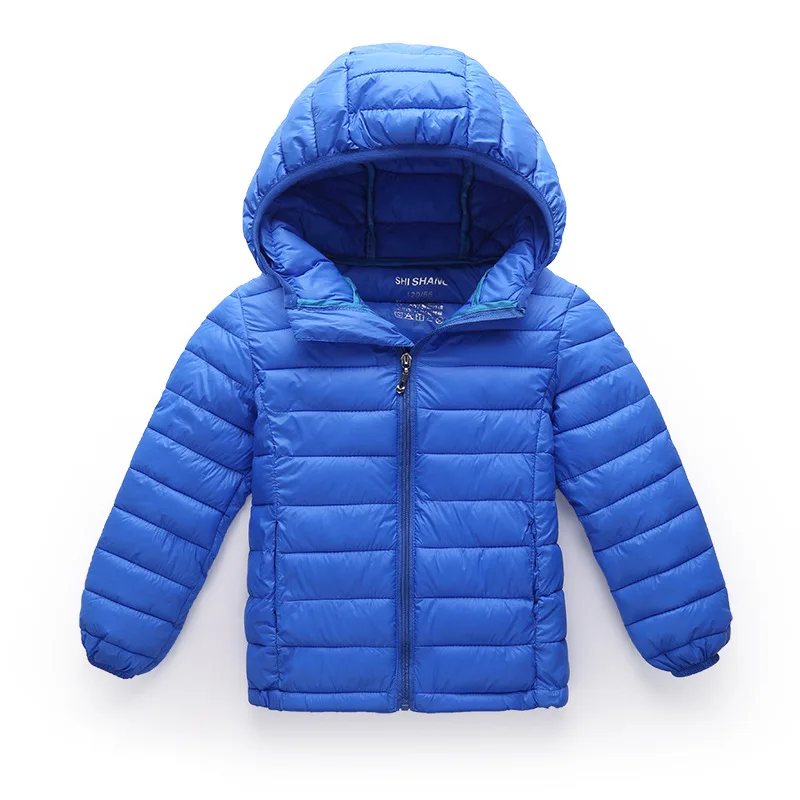 Одежда для маленьких девочек детская зимняя куртка 2019 г. Черное пуховое