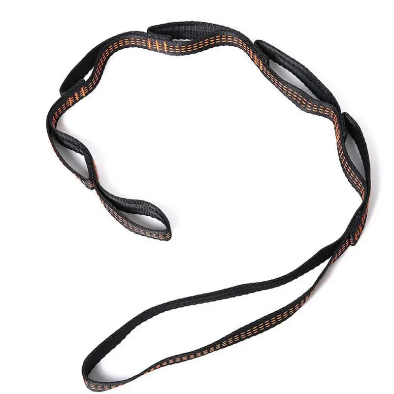 Регулируемый с деревом висящий гамак ремни веревка для скалолазания воздушная