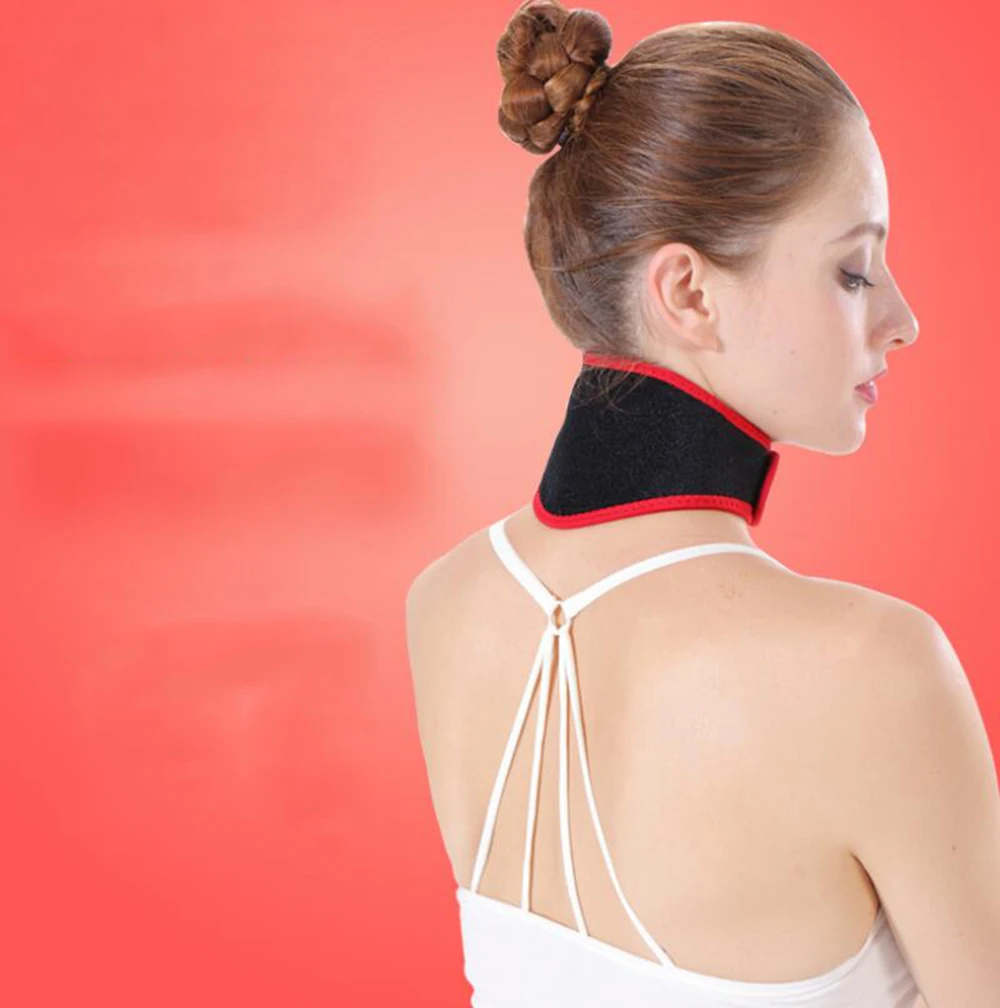 Шейный Воротник с магнитом для шеи защита от спонтанного нагрева