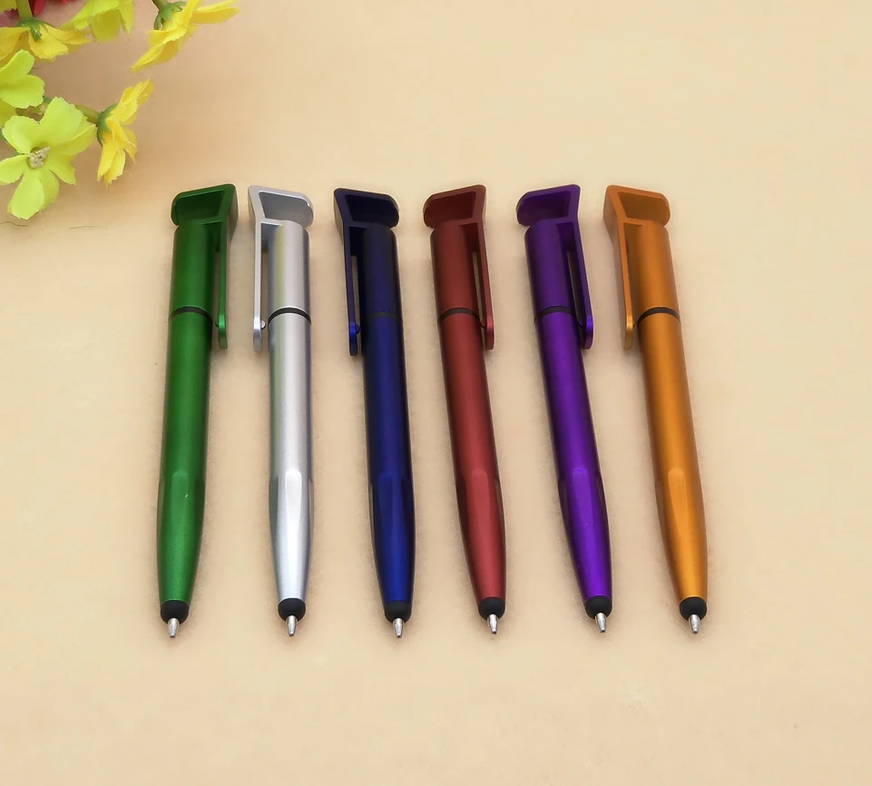 [Бесплатный Логотип] 10000 шт./лот пластиковые шариковые ручки с держателем для