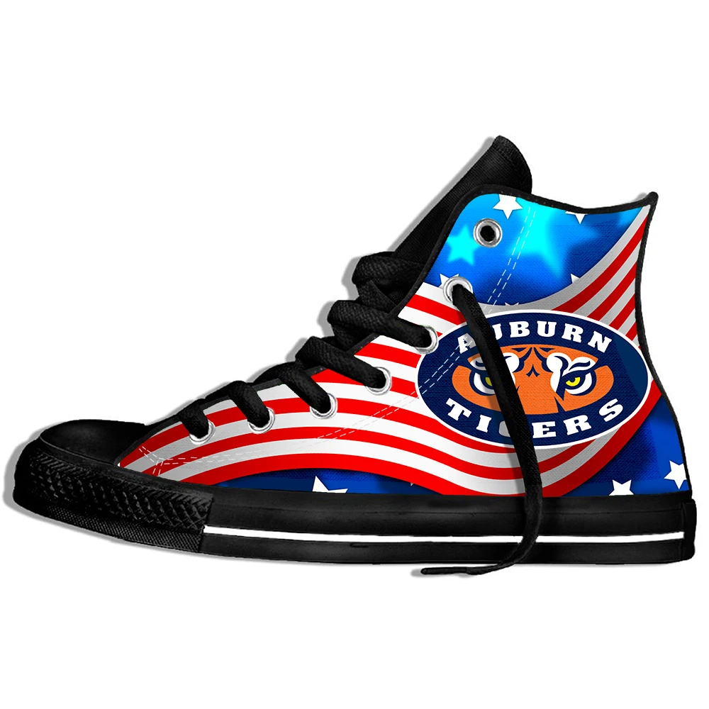 2019 New Men and women auburn university tigers Sneakers summer fashion High-top loafers | Обувь
