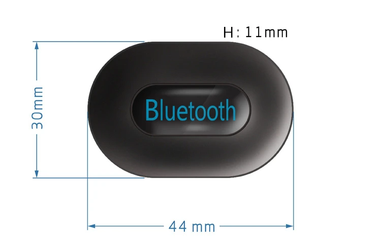 Portable Mini Wireless Bluetooth Car Kit 3.0 Music Receiver Adapter 3.5mm Stereo Hands Free AUX Speaker | Автомобили и мотоциклы