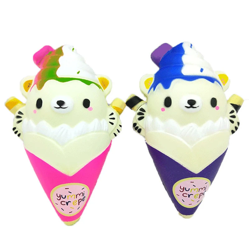 Кавайные мягкие игрушки для мороженого анималы высушенный медвежонок торт