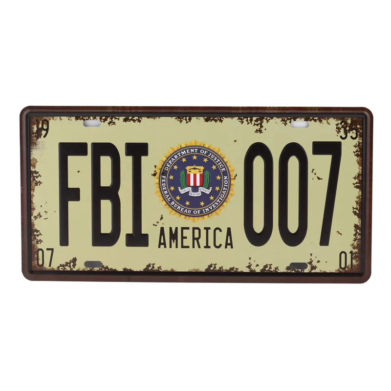 US Arizona Las Vegas Oregon автомобильный металлический декоративный номерной знак винтажный домашний декор жестяная вывеска Бар Паб гараж настенный плакат табличка C19