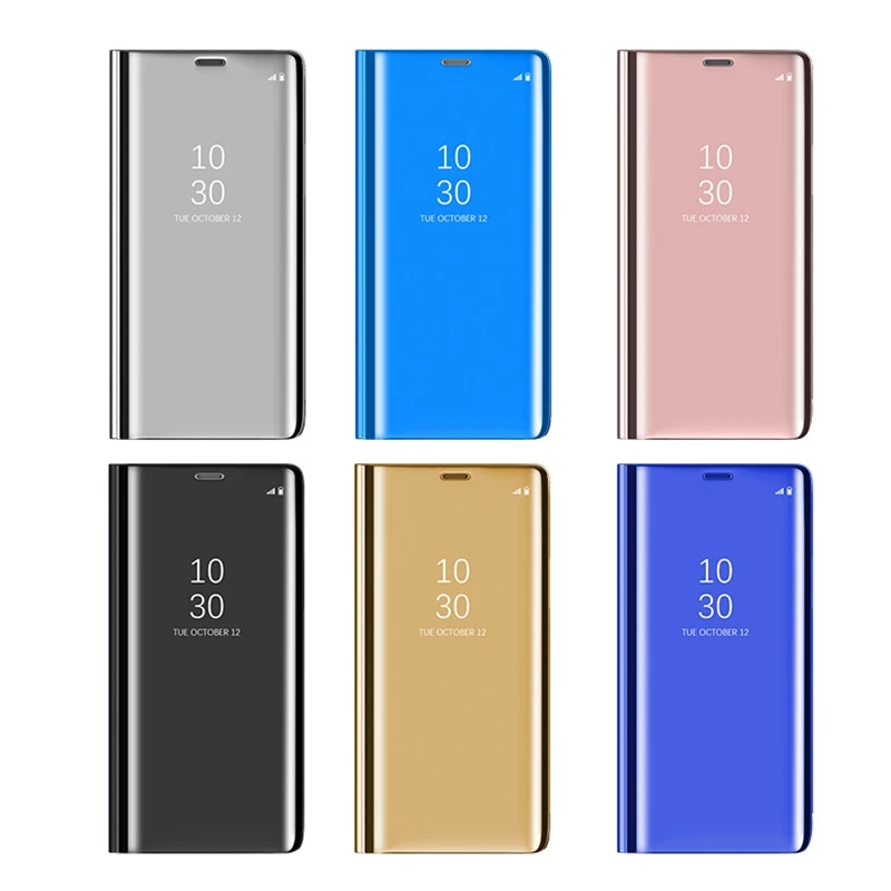 Для Huawei P20 чехол зеркало Lite флип для Pro Чехол P20Lite P20Pro кожаный чехол|Чехлы-книжки| |