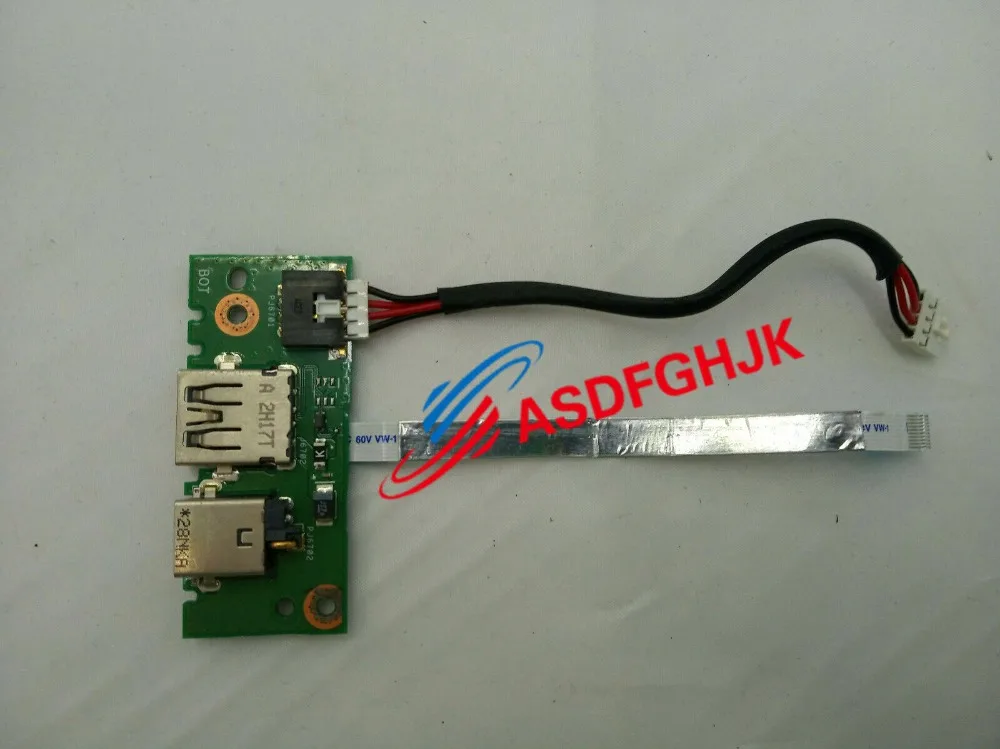 Оригинал для Asus X501A USB DC Jack Board 60-N3OIO1001-D01 32XJ1IB0010 полностью проверенный ОК |