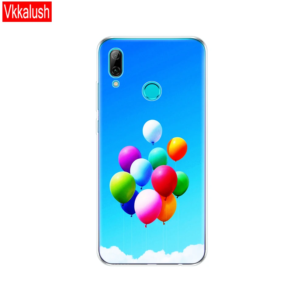 80160 Для huawei p Smart Чехлы Силиконовые Мягкие ТПУ задняя крышка собаки для huawei p Smart plus чехол huawei p smart Z бампер - Цвет: 80160