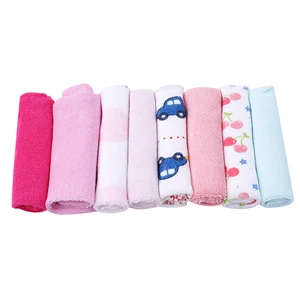 8 шт.упак. мультфильм хлопок полотенца для новорожденных Платочек-слюнявчик полотенце для кормления грудью для маленьких мальчиков Bebe, колготки для девочек, детские колготки, Toalha мочалки салфетки для бани халаты сатин платок носовой платок