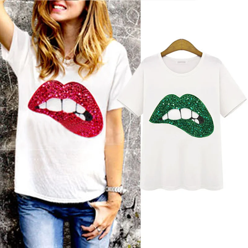 Горячая Распродажа 2018 новые модные повседневные женские футболки с принтом