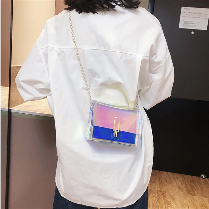 Женская сумка 2019 сумки маленького размера сумки-мессенджеры на плечо прозрачные