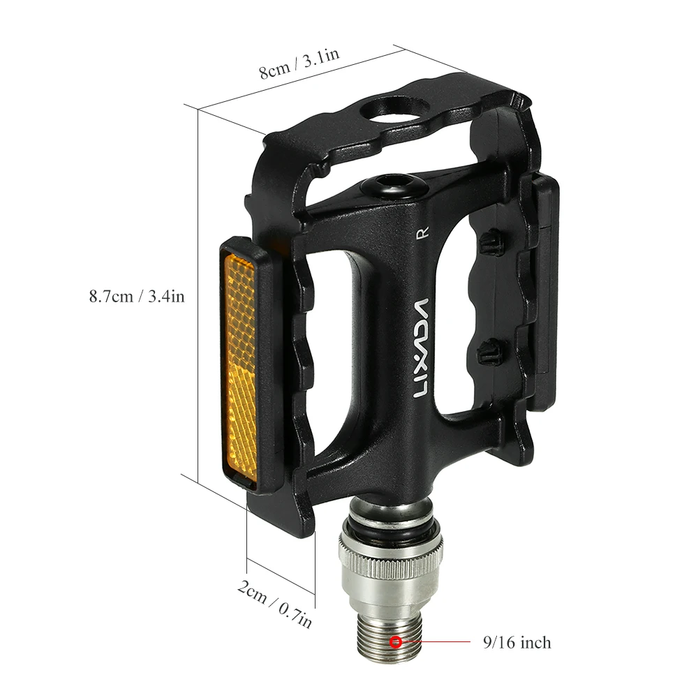 Lixada MTB Дорожный велосипед Велоспорт педали велосипеда Quick Release езда на велосипеде