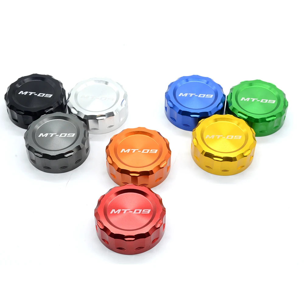 Мотоцикл CNC цилиндр заднего топливного тормозного бака крышка Крышка для YAMAHA FZ-09