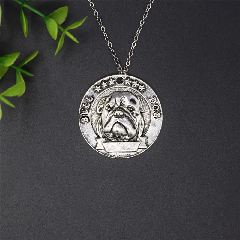 Elfin Новое винтажное ретро ожерелье с французским бульдогом Высокое качество