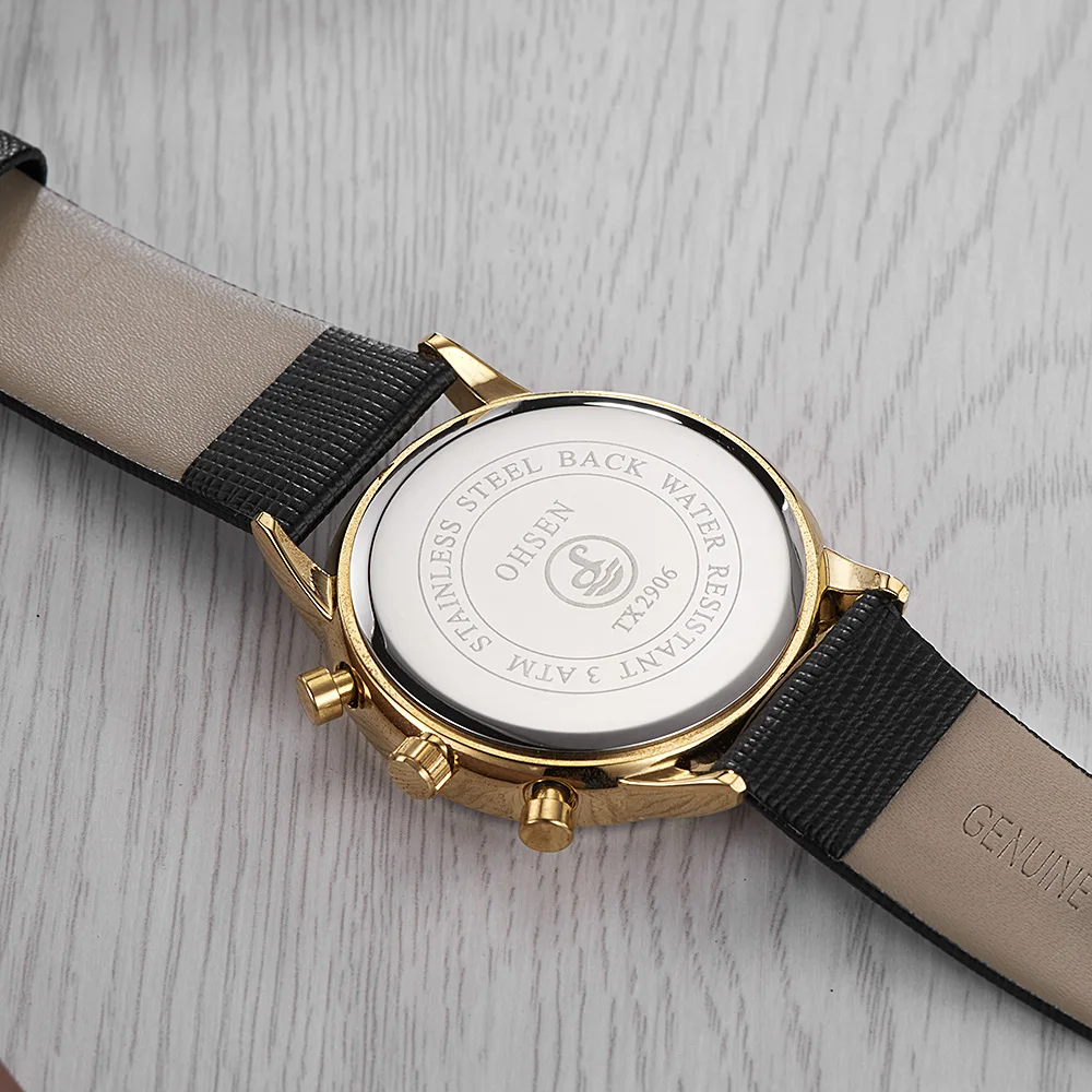 Montre Homme модный бренд OHSEN Мужские s 30 M водонепроницаемые спортивные часы мужские с