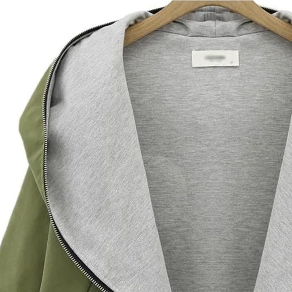 

New Arrival Women Fashion Cotton Warm Loose Hoodie Zipper Sweatshirts Casual Coat Hot Sale Plus Size Free Shipping