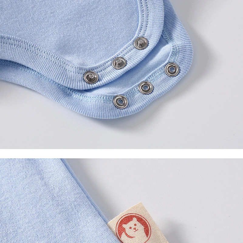 5 шт./лот комплекты одежды для новорожденных детские комбинезоны из хлопка с