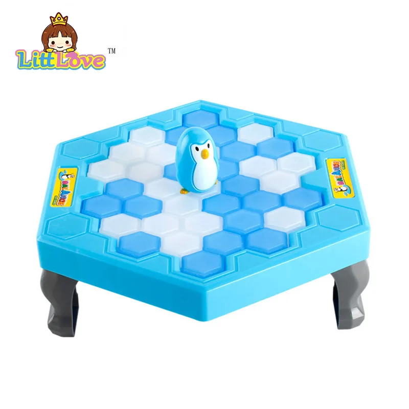 LittLove Penguin ледяной пробой спасите пингвина отличные Семейные игрушки настольная
