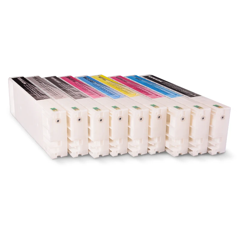 9Colors/Set T6361-T6369 Compatible Ink Cartridge Filled With Pigment Ink For Epson Stylus Pro 7890 9890 7908 Printer 700ML/PC