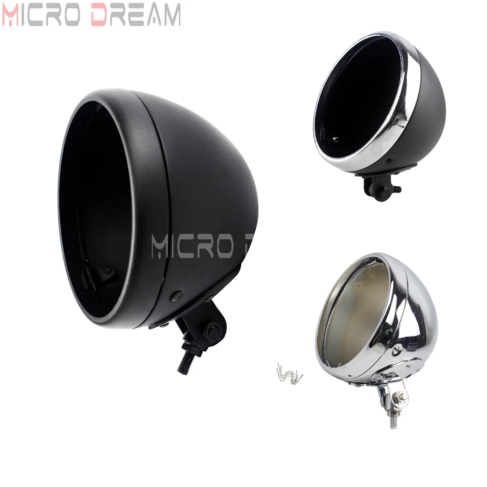 Мотоциклетная светодиодная фара 7 дюймов на заказ нижнее Крепление налобный