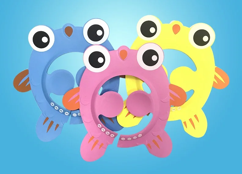 2018 Горячая шапочка для шампуня детская с козырьком ванны регулируемая душа