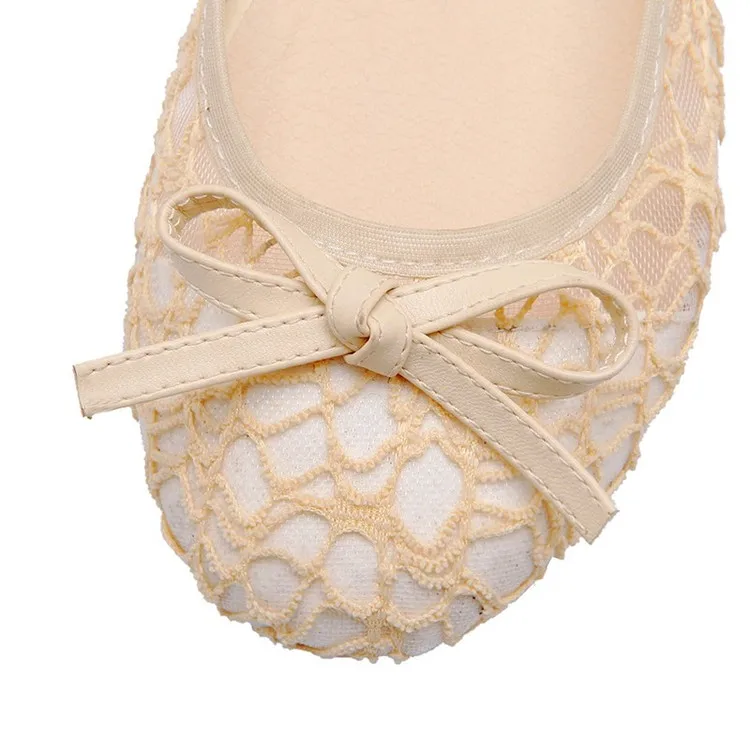 Женские туфли EAGSITY на плоской подошве с бантом и мягкой подошвой женские удобные