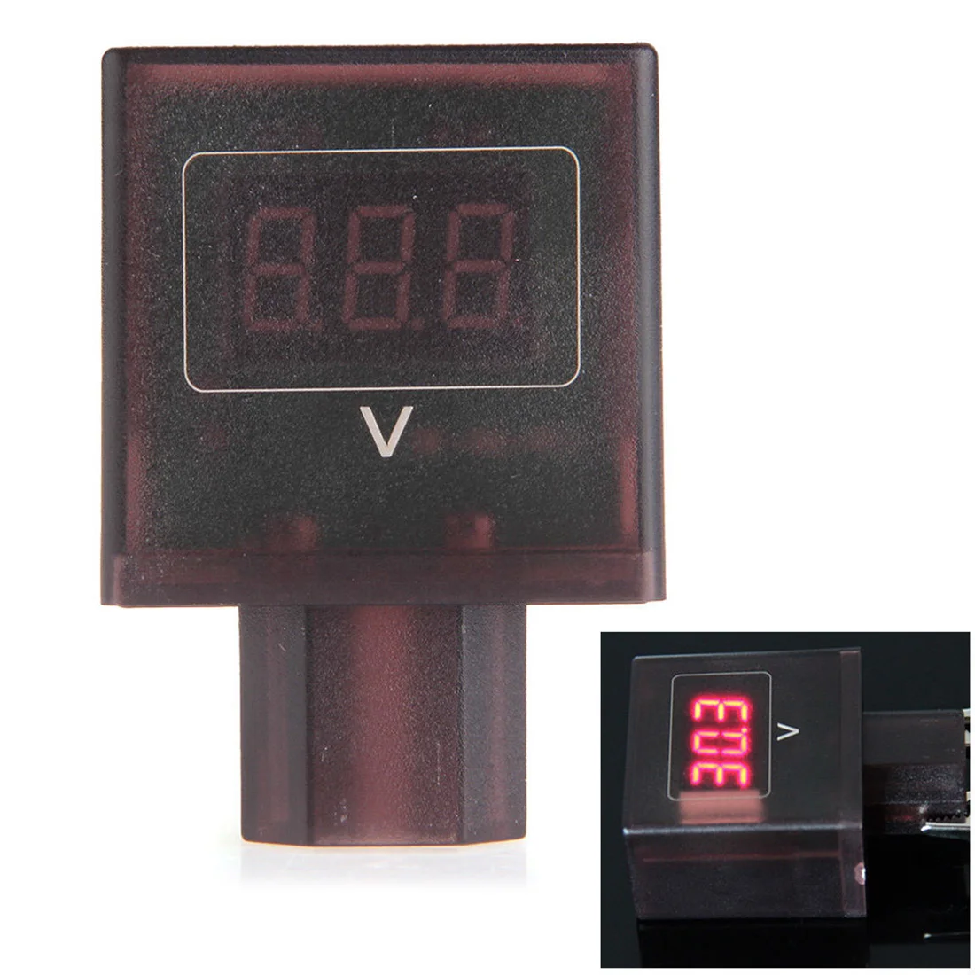 Мини DC 30 В-100 В светодиодный цифровой вольтметр Gauge подходит для 36 В/48 в/60 В/72 В/84