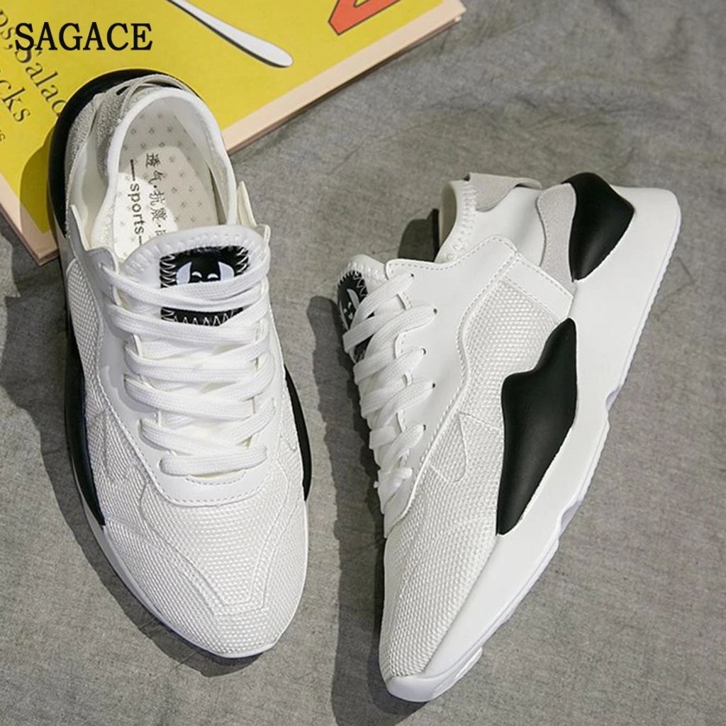 Женские уличные спортивные туфли SAGACE сетчатые дышащие кроссовки с