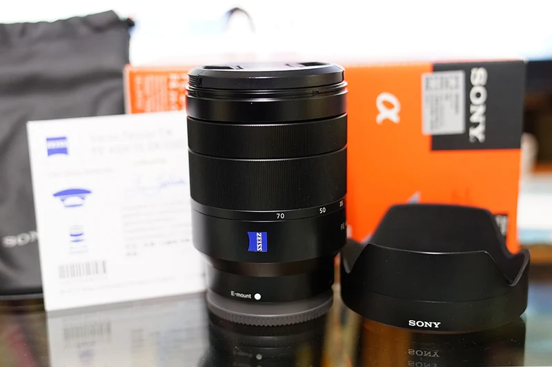 Новый объектив Sony Vario Tessar T * FE 24 70 мм f/4 ZA OSS SEL2470Z для A7 II A7R A7S II|fe lens|lens sonysony a lens |