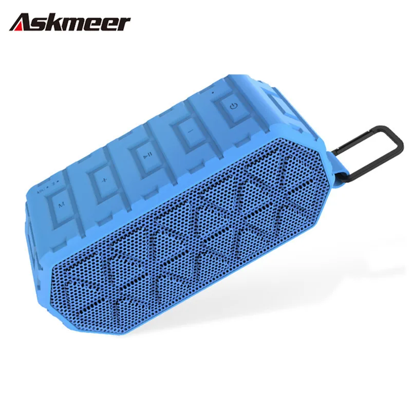 Askmeer X8 миниатюрная Водонепроницаемая беспроводная Bluetooth колонка ударопрочный