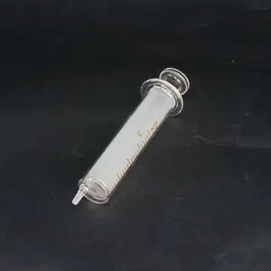 Стеклянные шприцы, стеклянный инжектор экстрактор для образцов, 20 мл