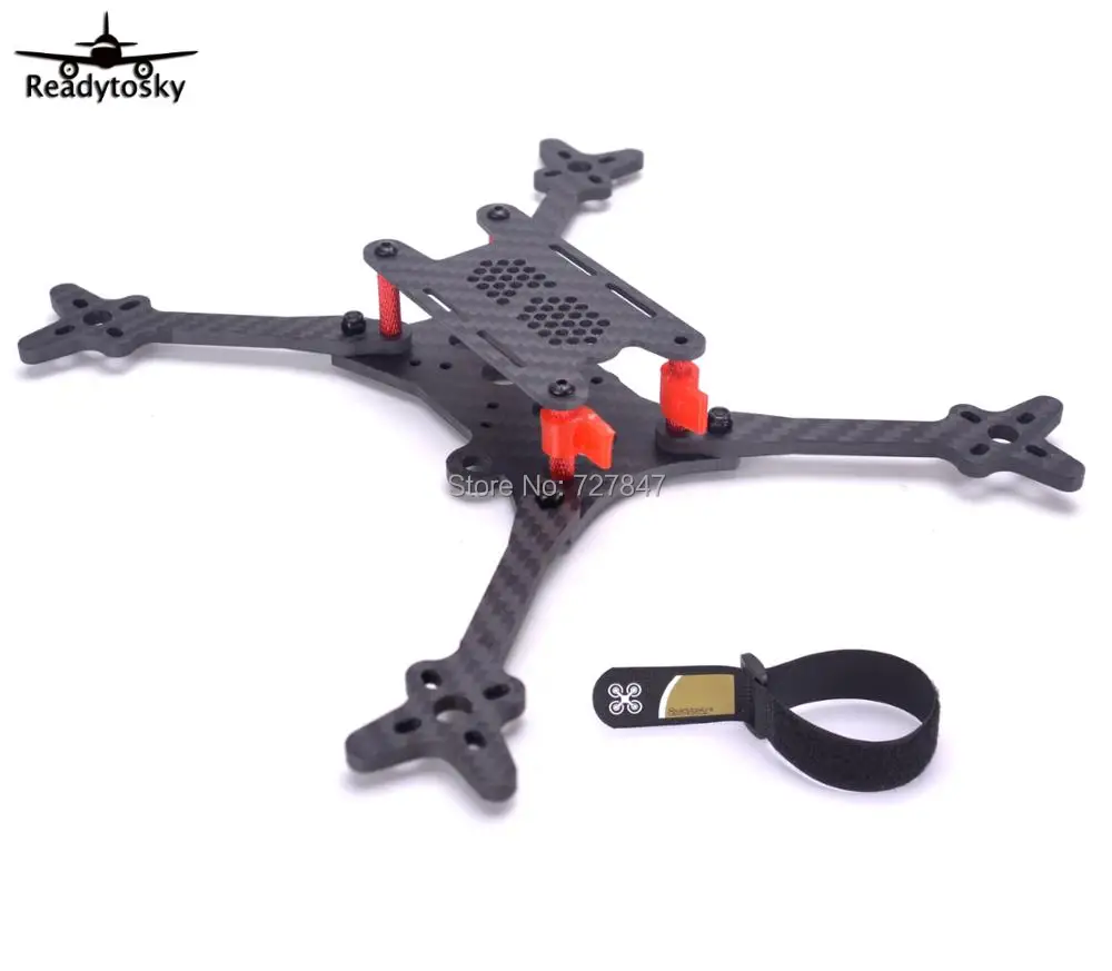 Новый Квадрокоптер 2 5 дюймов 215 мм FPV из углеродного волокна рама с 4 рычагом для