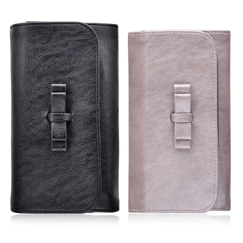 Чехол для макияжа с бабочкой из искусственной кожи профессиональный