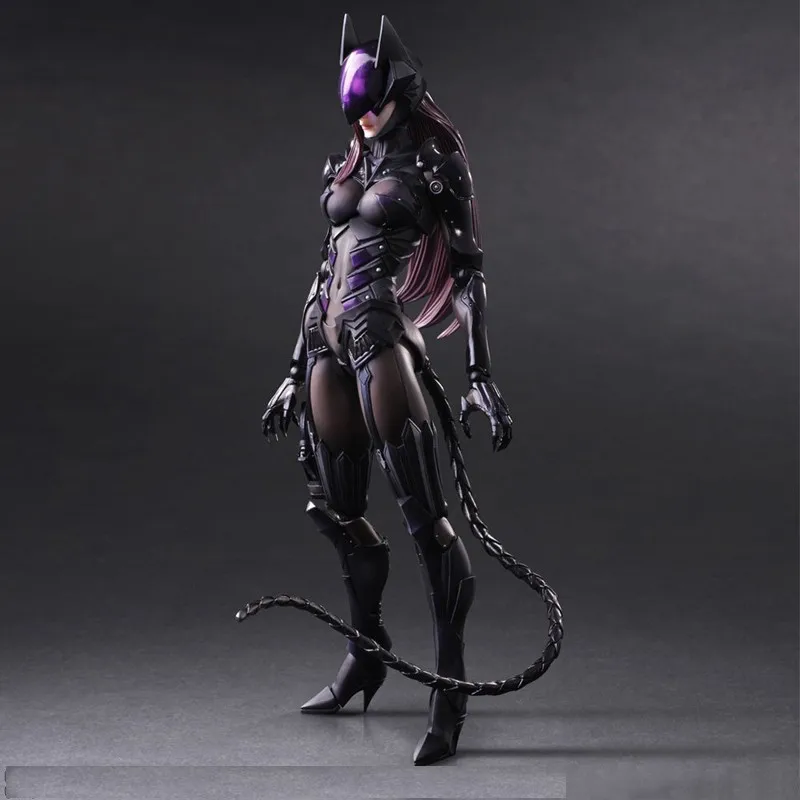 Play Arts Бэтмен серия Женщина-кошка фигурка DC игрушка 25 см