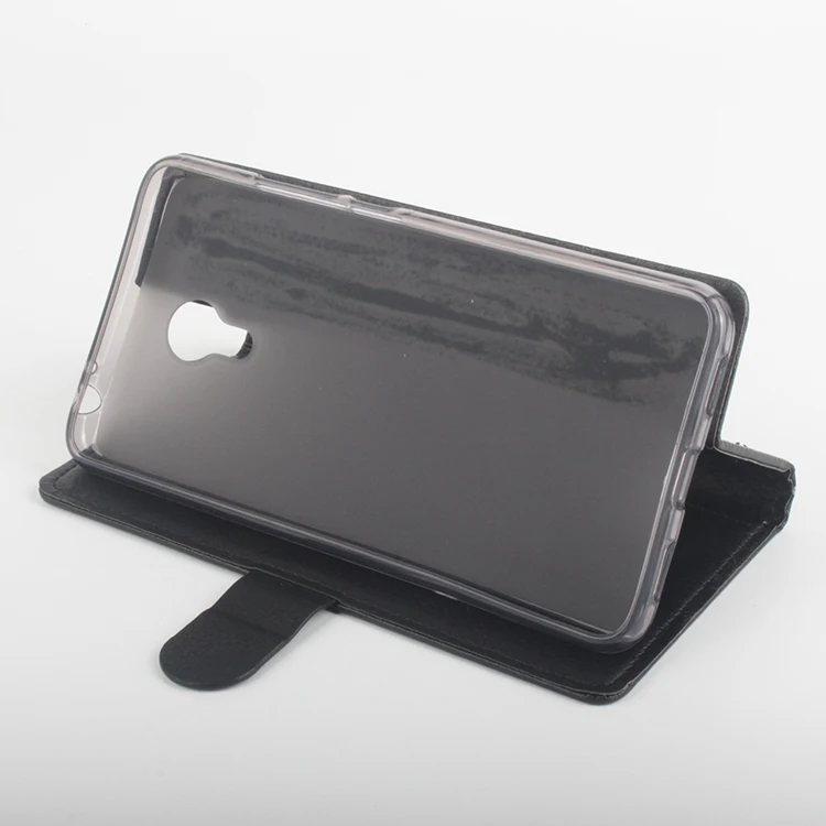 Для Meilan Note 3 чехол для телефона Фолио Флип чистый цвет Личи шаблон PU кожаный