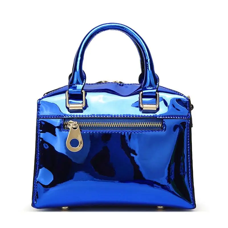 Лакированная кожа сумка на плечо слинг с верхней ручкой через Женская сумочка