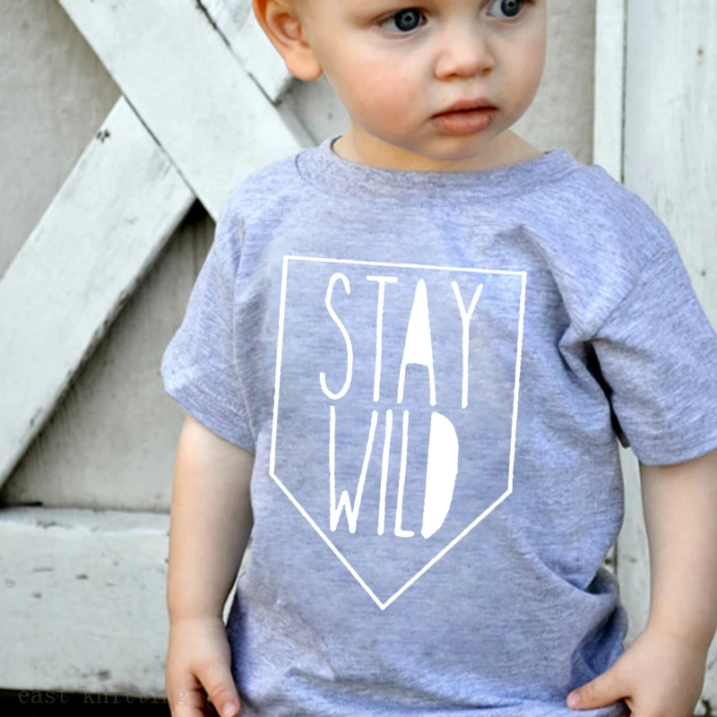 

DERMSPE 2019 New Kids Boys Girls Cute Cartoon Cotton Short Sleeve Letter Print Clothes Children Tops Kids Baby T-shirt Handsome