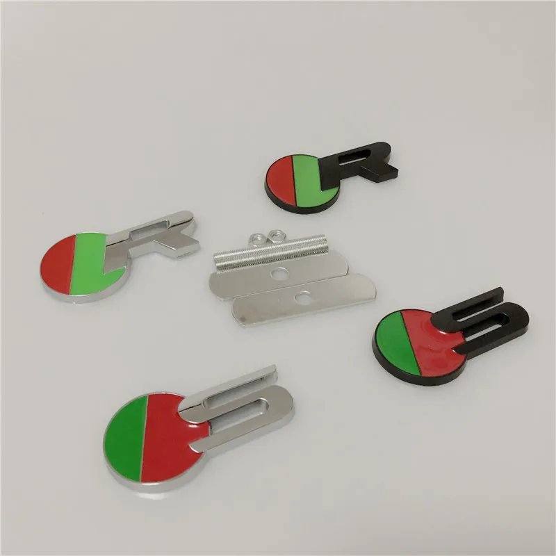 1х металлический логотип R S эмблема для переднего гриля Jaguar XJ XE XF jar |Наклейки