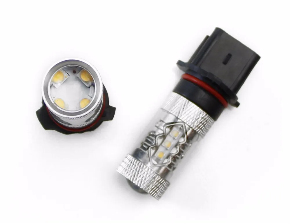 2 шт. светодиодный P13W 80W 16x 5 Вт SMD 1000LM 6500K Luz бланка пункт Китай автомобиль Faros antiniebla